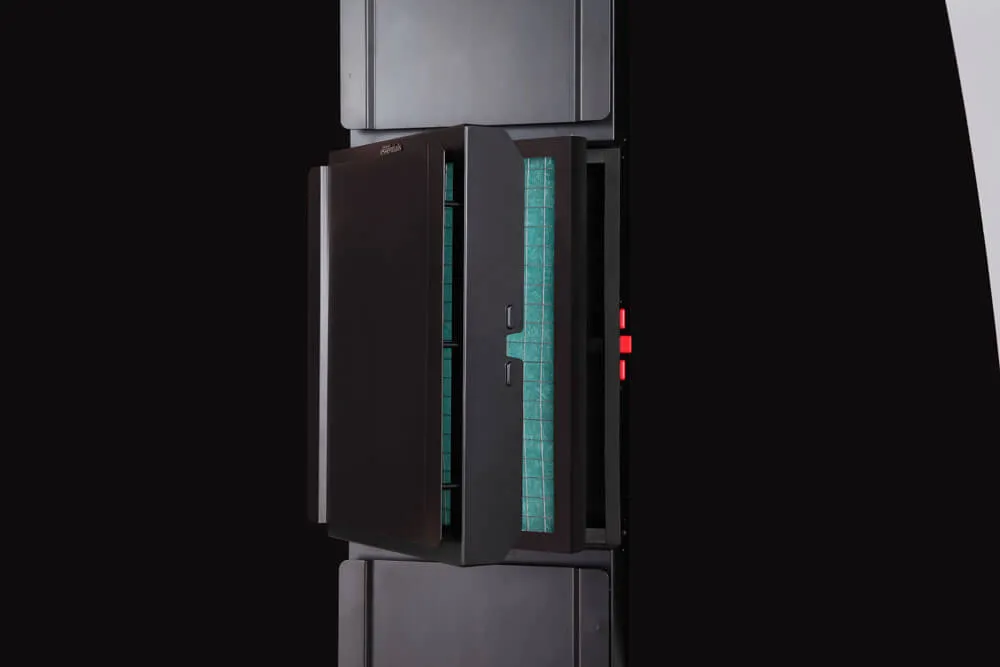 Turbo Twister Tower Extraction Booth - Twin Unit Turbo Twister Tower Extraction Booth - Twin Unit