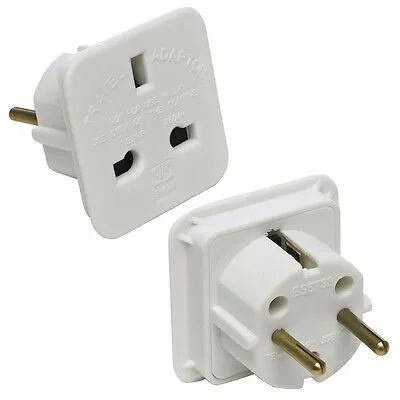 UK > Euro plug adaptor UK > Euro plug adaptor