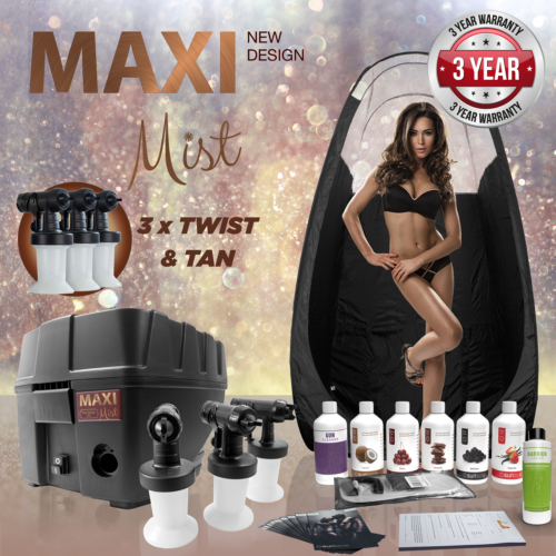 Maximist 'MEGA' Pro TNT - Complete spray tan kit