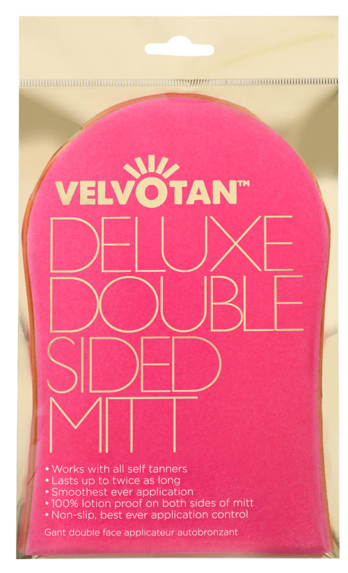 Velvotan™  Deluxe Double Sided Tanning Mitt