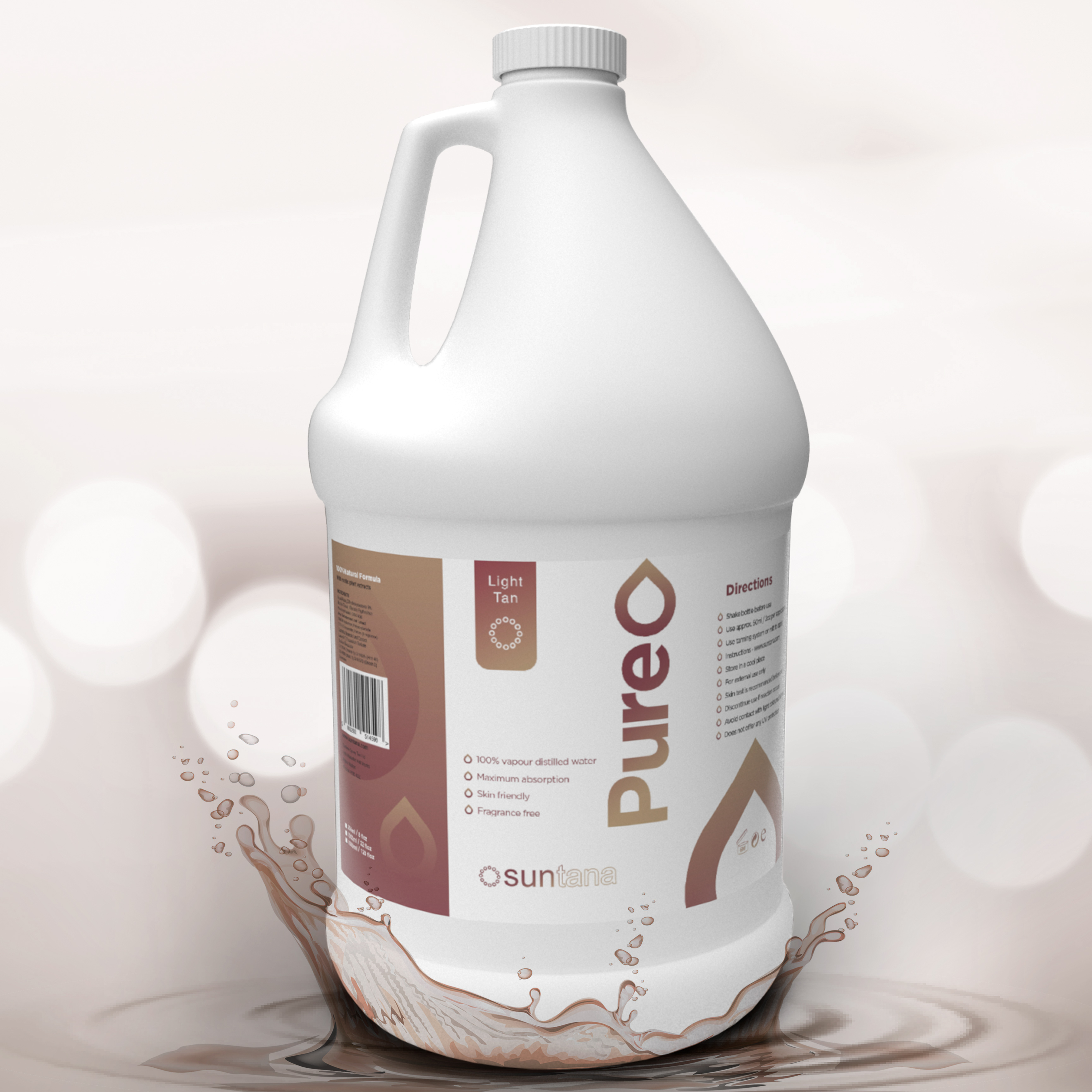 Pure Tan – Light 4000ml Trade size – Suntana UK