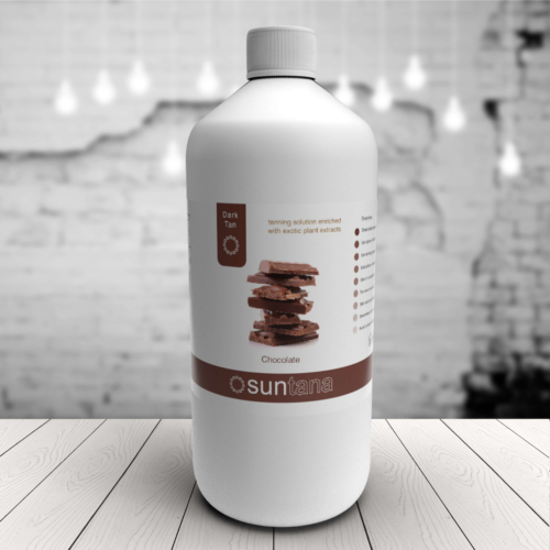 1000ml Chocolate Dark Tan Solution