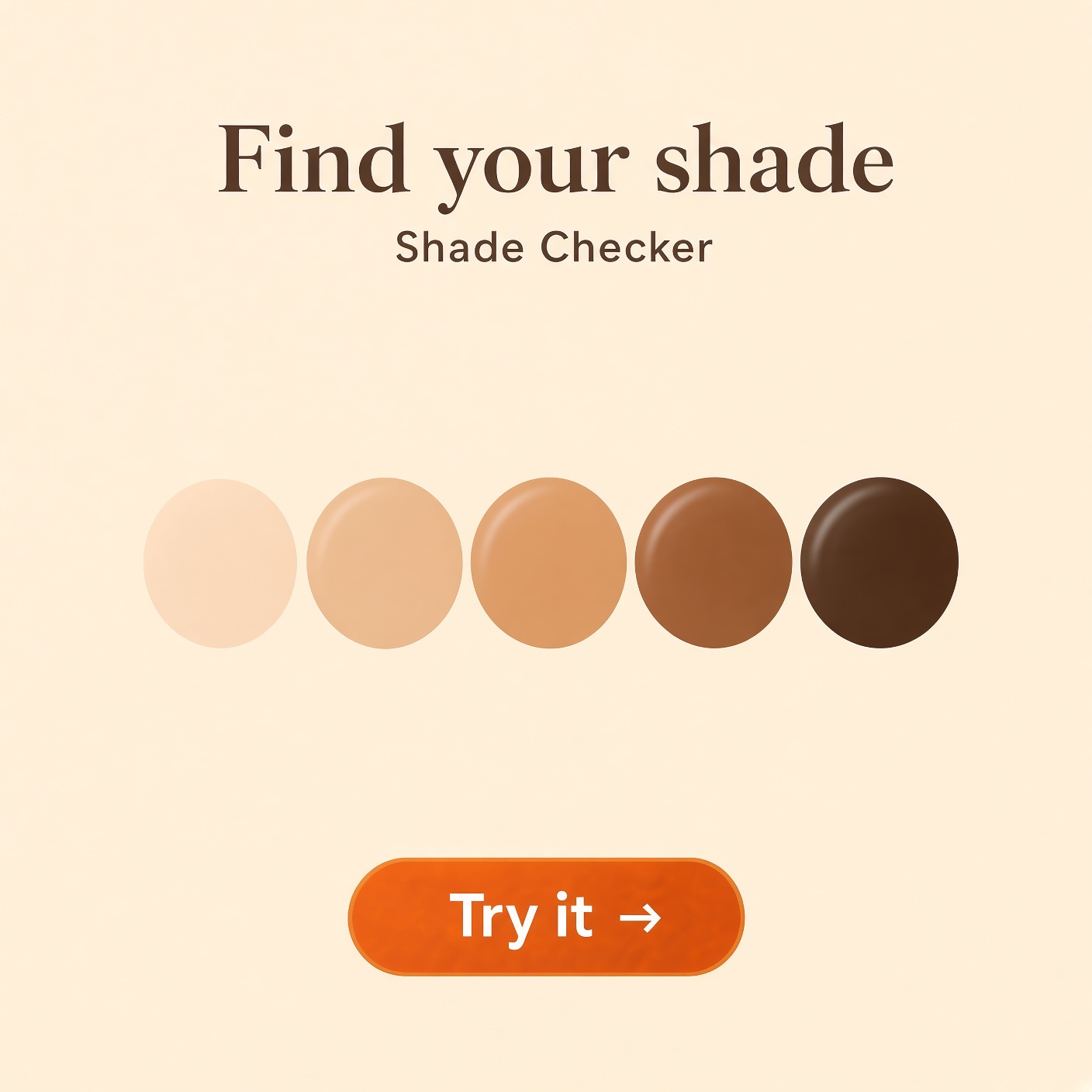 Find your shade — Shade Checker